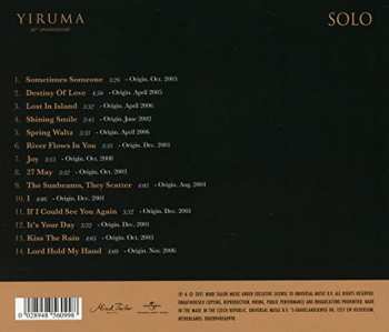 CD Yiruma: Solo