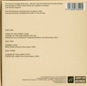 3CD/Dobozkészlet Yma Sumac: The Quintessence