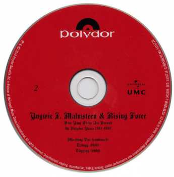 4CD Yngwie Malmsteen: Now Your Ships Are Burned: The Polydor Years 1984-1990