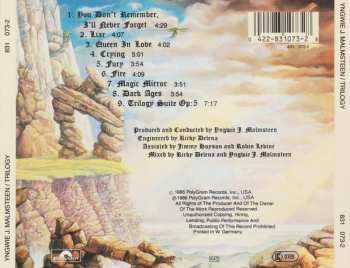 CD Yngwie Malmsteen: Trilogy