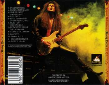 CD Yngwie J. Malmsteen's Rising Force: Perpetual Flame