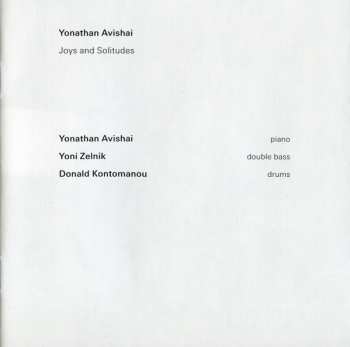 CD Yonathan Avishai: Joys And Solitudes