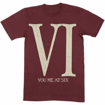 Merch You Me At Six: Póló Roman Vi 