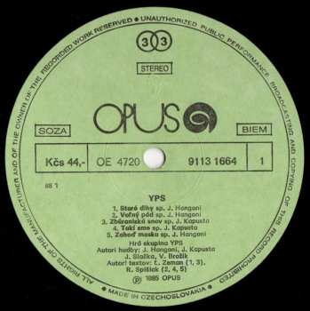 LP YPS: YPS