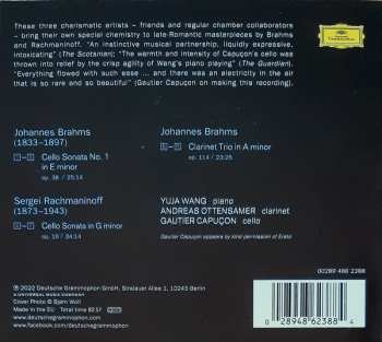 CD Gautier Capuçon: Works By Sergei Rachmaninoff & Johannes Brahms