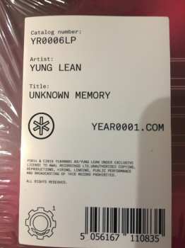 LP Yung Lean: Unknown Memory LTD | CLR