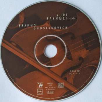 CD Yuri Bashmet: Brahms/Shostakovich