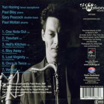 CD Yuri Honing: Seven