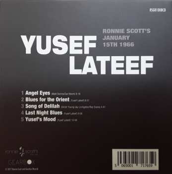 CD Yusef Lateef: Live at Ronnie Scott's