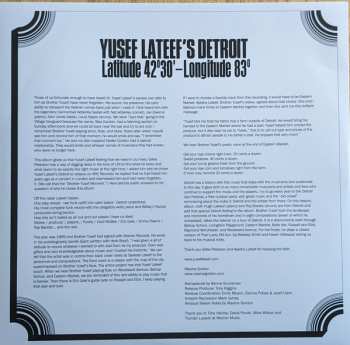 LP Yusef Lateef: Yusef Lateef's Detroit Latitude 42° 30' Longitude 83° LTD