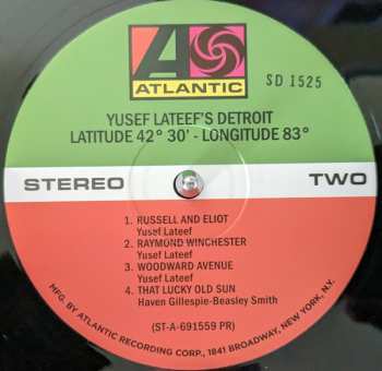 LP Yusef Lateef: Yusef Lateef's Detroit Latitude 42° 30' Longitude 83° LTD