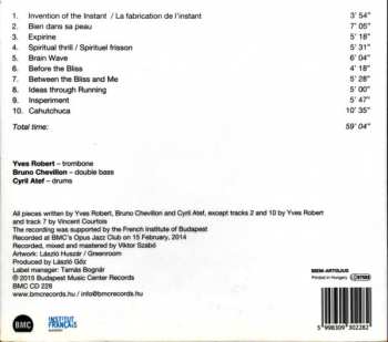 CD Yves Robert Trio: Inspired
