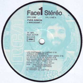 LP Yves Simon: Macadam