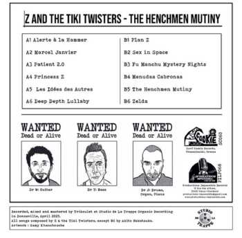 LP Z And The Tiki Twisters: The Henchmen Mutiny LTD