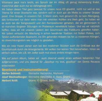 CD Z3 Die Drei Zillertaler: Miteinand Pack Ma's Leicht