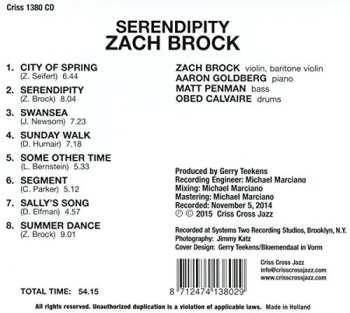 CD Zach Brock: Serendipity