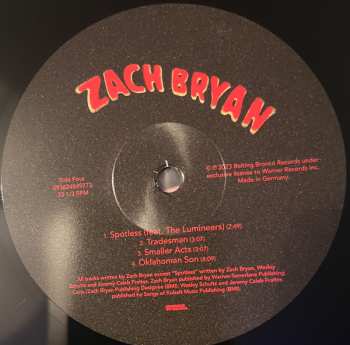 2LP Zach Bryan: Zach Bryan