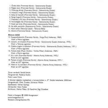 CD Sarolta Zalatnay: Zalatnay