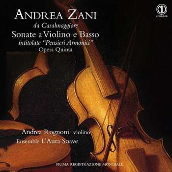Album Zani / Rognoni / Cantalupi: Sonate A Violino E Basso