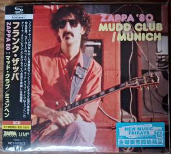 3CD Frank Zappa: Zappa '80 Mudd Club / Munich