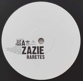 LP Zazie: Raretés LTD