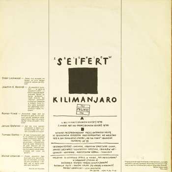 LP Zbigniew Seifert: Kilimanjaro