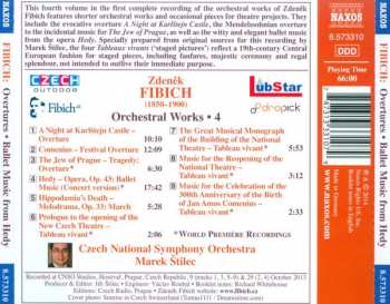 CD Czech National Symphony Orchestra: Overtures - Comenius / A Night At Karlstejn Castle / The Jew Of Prague / Ballet Music From Hedy