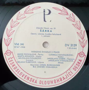 Orchestr Národního Divadla: Šárka