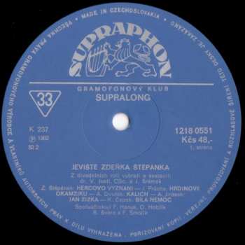 2LP Various: Jeviště Zdeňka Štěpánka