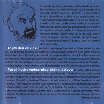 CD Zdeněk Svěrák: Rozhlasové Hry (Posel Hydrometeorologického Ústavu / To Jeli Dva Ve Vlaku)