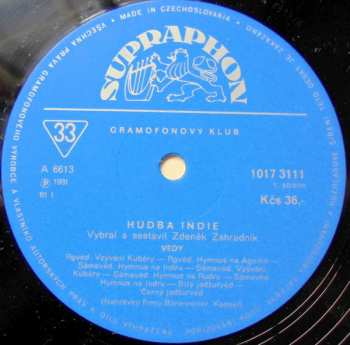 3LP/Dobozkészlet Zdeněk Zahradník: Hudba Indie (3xLP + BOX)