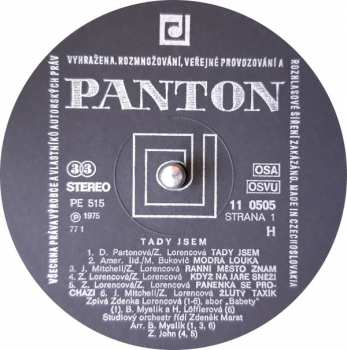 LP Zdenka Lorencová: Tady Jsem