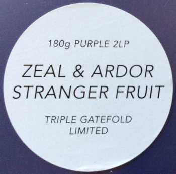 2LP Zeal And Ardor: Stranger Fruit