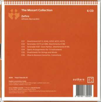 6CD/Dobozkészlet Zefiro: The Mozart Collection