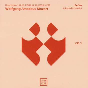 6CD/Dobozkészlet Zefiro: The Mozart Collection