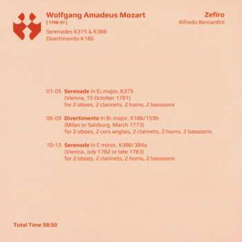 6CD/Dobozkészlet Zefiro: The Mozart Collection