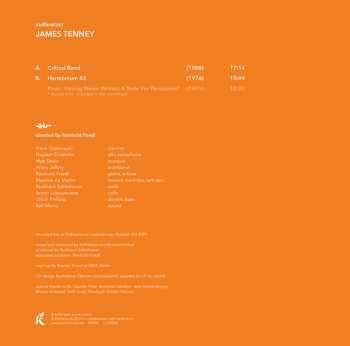 LP Zeitkratzer: James Tenney