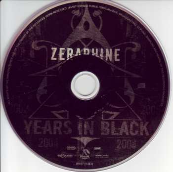 CD Zeraphine: Years In Black