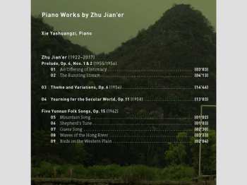 CD Zhu Jianer: Piano Works by Zhu Jian'er