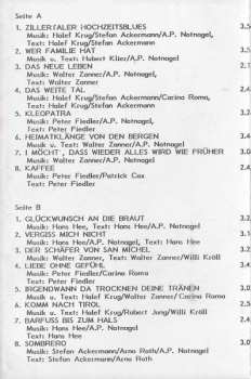 MC Zillertaler Schürzenjäger: Zillertaler Hochzeitsblues