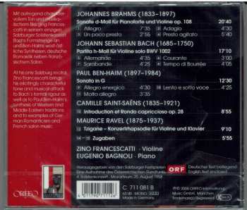 CD Zino Francescatti: Zino Francescatti. Eugenio Bagnoli 