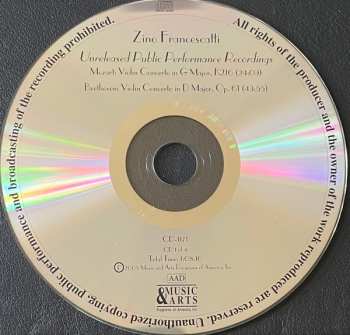 4CD/Dobozkészlet Ludwig van Beethoven: Violin Concertos And A Treasury Of Chamber Works All Previoulsy Unissued