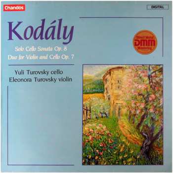 Album Zoltán Kodály: Solo Cello Sonata Op.8 / Duo For Violin And Cello Op.7