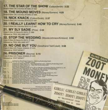 CD Zoot Money's Big Roll Band: As & Bs Scrap Book