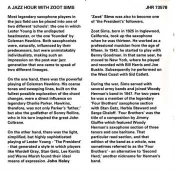 CD Zoot Sims: Bohemia After Dark