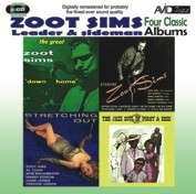 2CD Zoot Sims: Leader & Sideman, Four Classic Albums: Stretching Out / Starring Zoot Sims / Down Home / The Jazz Soul Of Porgy And Bess