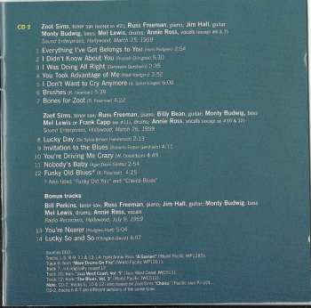 2CD Zoot Sims: Los Angeles 1959
