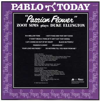 LP Duke Ellington: Passion Flower