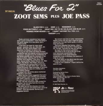 LP Zoot Sims: Blues For 2