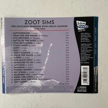 CD Zoot Sims: The Featured Sessions With Great Leaders 1949-1954